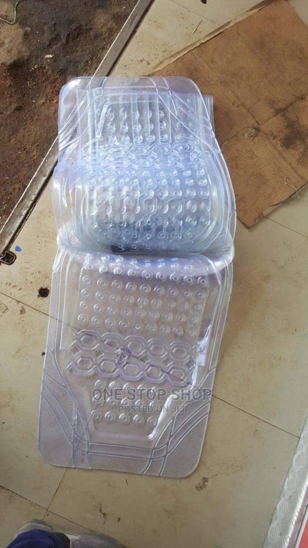 Heavy Duty Clear 5pcs Car Carpet Mats