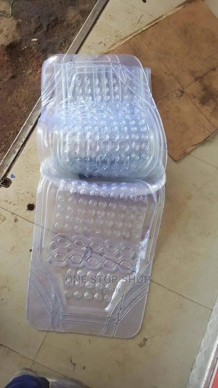 Heavy Duty Clear 5pcs Car Carpet Mats