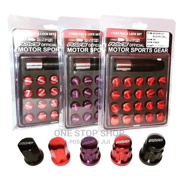17hex Nut and Lock Nuts - main view