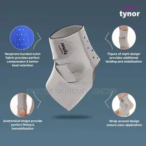Tynor Ankle Wrap Neoprene, Universal Size