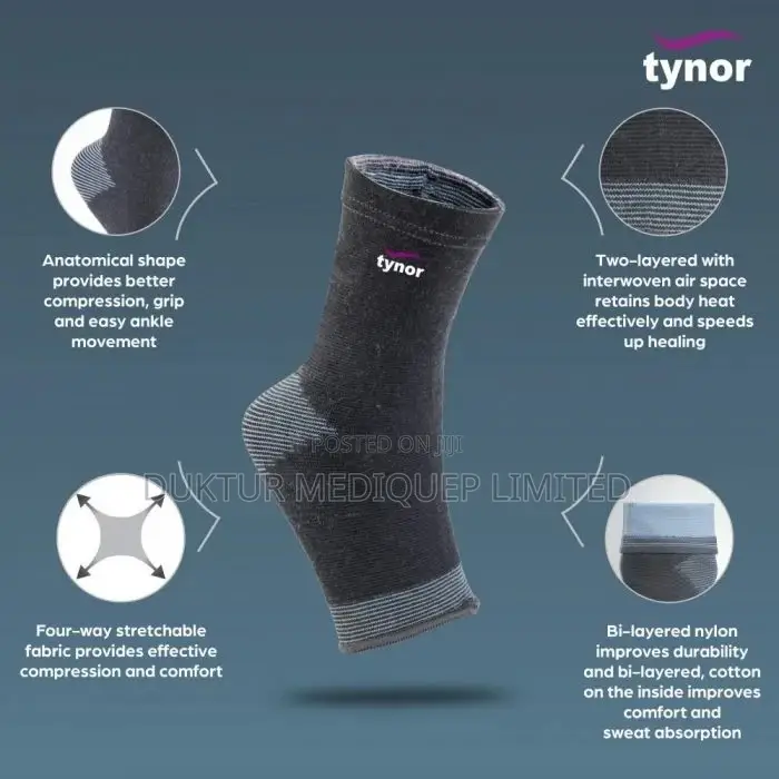 Tynor Anklets (Pair) - S, M, L, Xl, CH