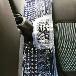 Car Installed With Clear 5pcs Mats