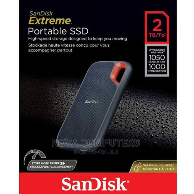 Sandisk Portable External SSD 2tb - main view
