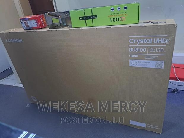 Samsung Smart Tv, Crystal Uhd , Bu8100, 55 Inches