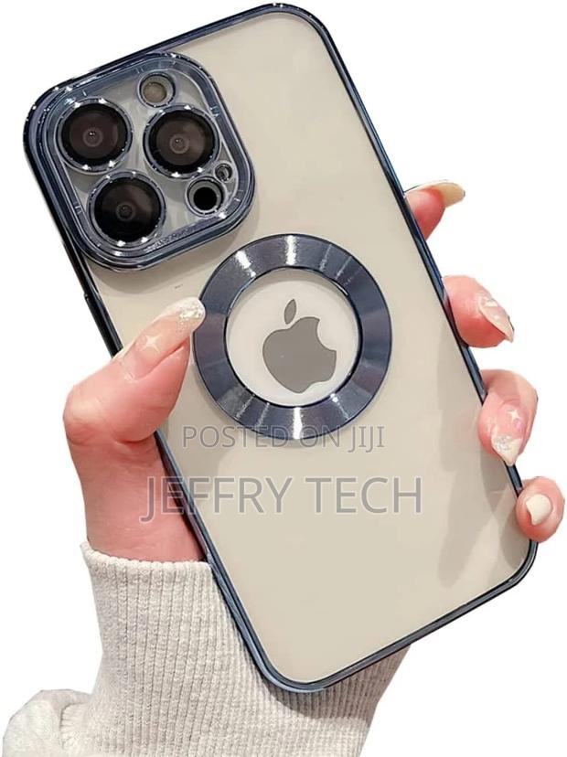 iPhone 12 Pro Max Case With Camera Lens Protector, Logo View - thumbnail 3