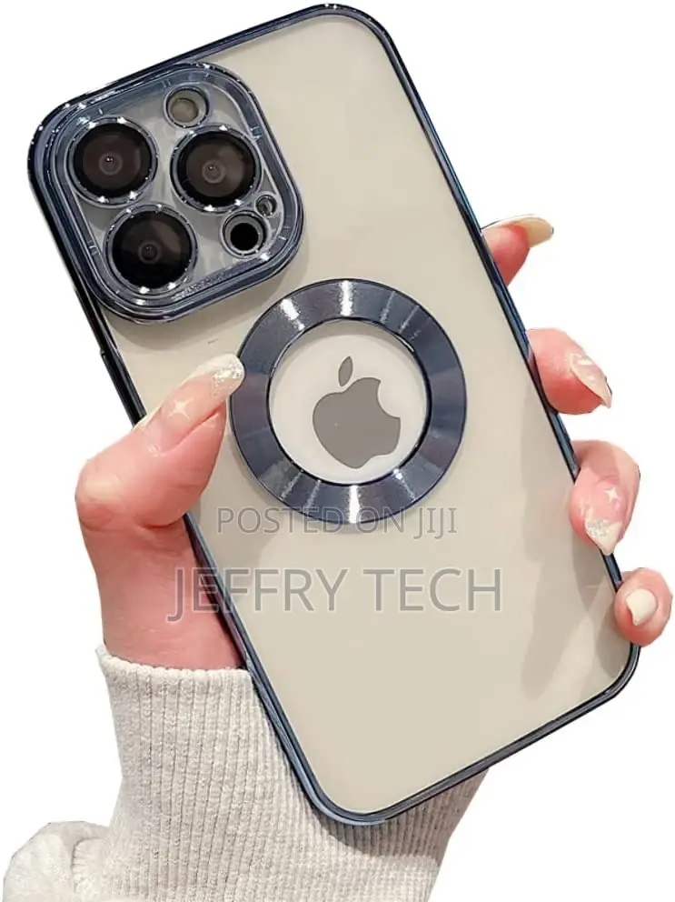 iPhone 12 Pro Max Case With Camera Lens Protector, Logo View