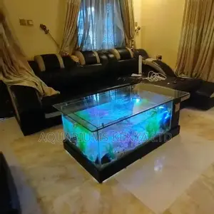 Dining Table With Aquarium