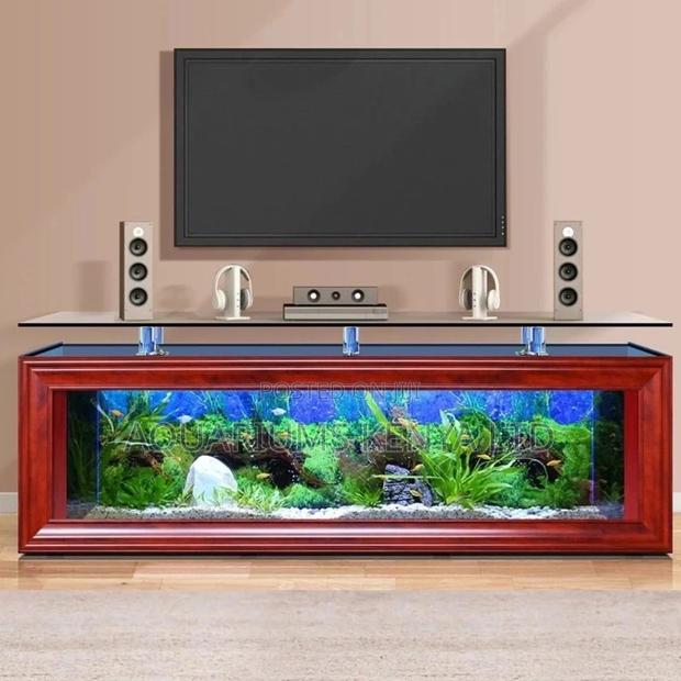 Finalized Tv Stand Aquarium - main view