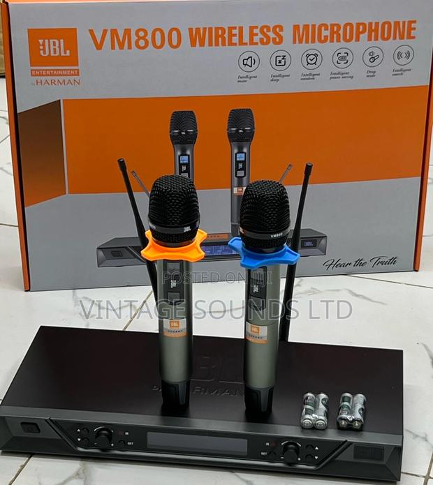 JBL VM800 Uhf Professional Wireless Microphone System - thumbnail 2