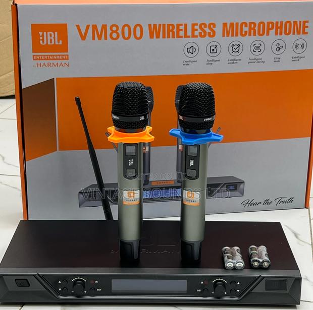 JBL VM800 Uhf Professional Wireless Microphone System - main view