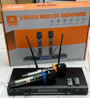 JBL Vm800 Uhf Professional Digital Wireless Microphone