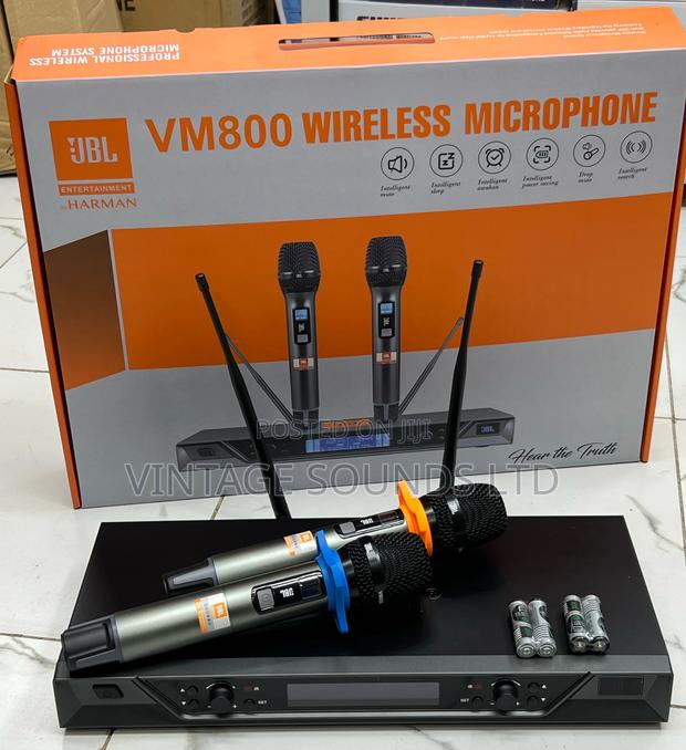 JBL Vm800 Uhf Professional Digital Wireless Microphone - thumbnail 2