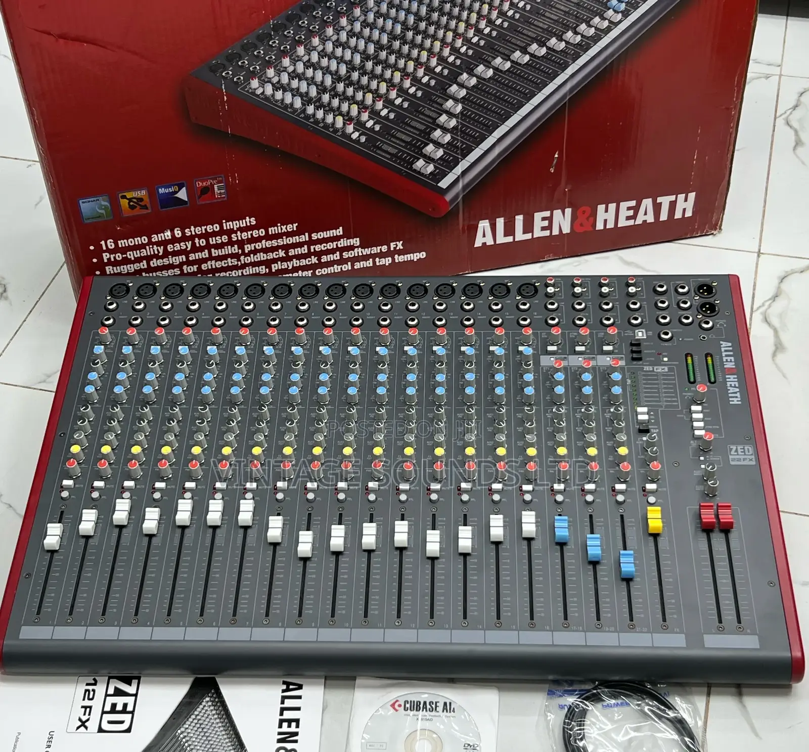 Allen Heath ZED22FX 22-Channel Mixer With USB and EFFECTS