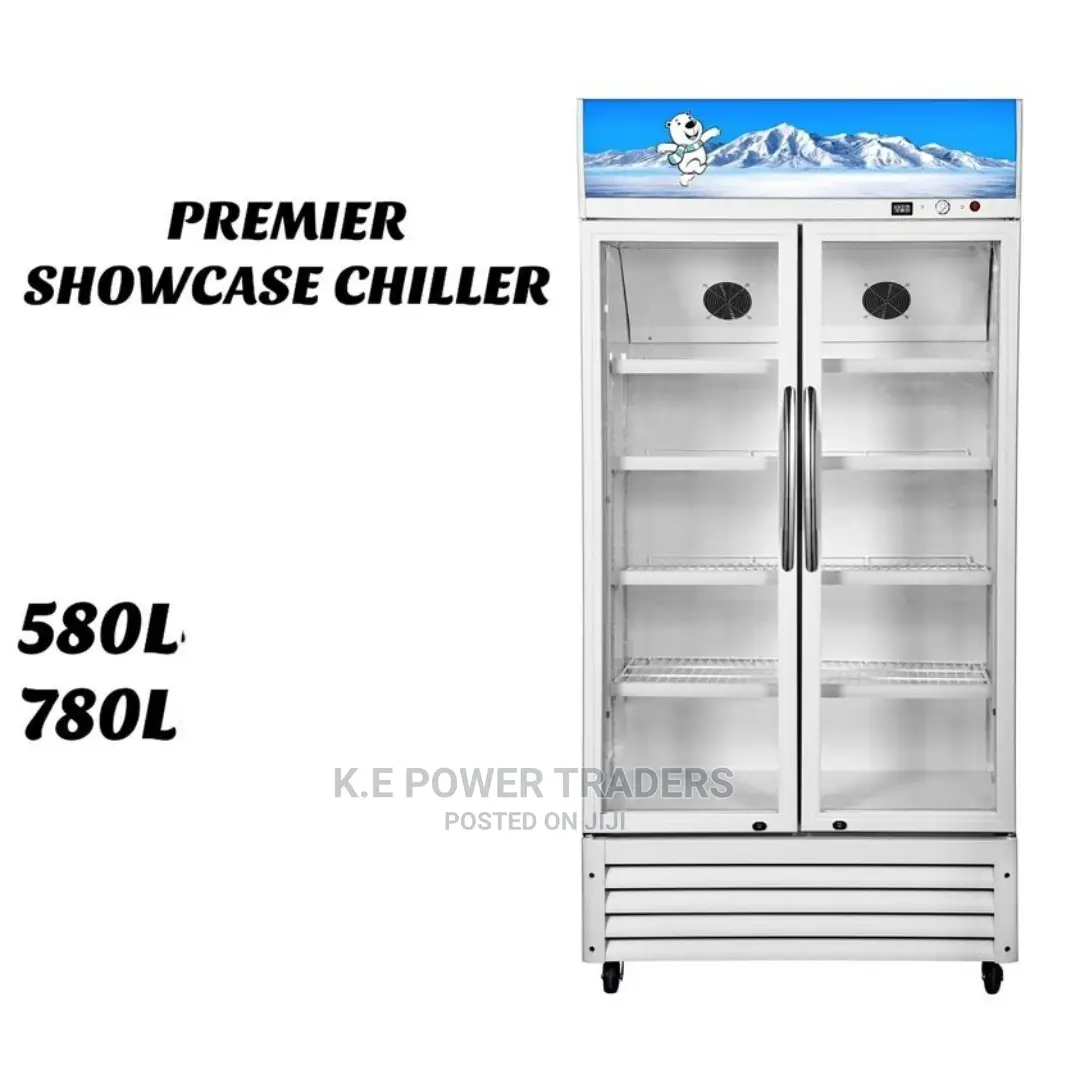 580 Litres Double Door Showcase/ Display Chiller