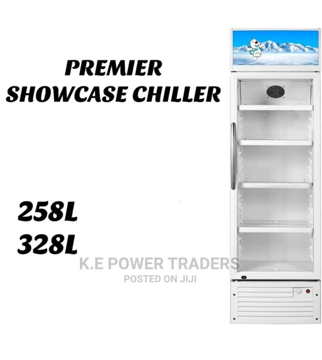 258 Litre Single Door Display Chiller