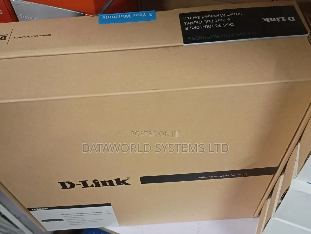 D-Link DGS-F1100-10PS-E 8-Port POE Gigabit Switch