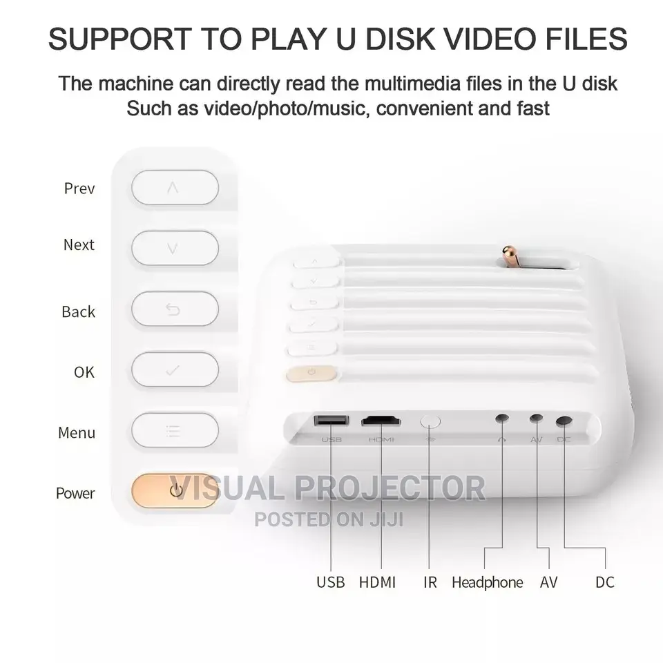 Projector With Free Andoid Box