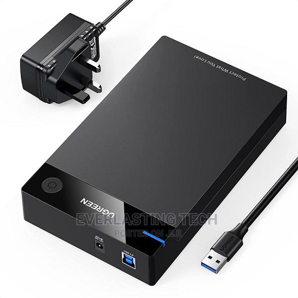 UGREEN USB 3.0 3.5"/2.5" Hard Drive Enclosure With UK Power