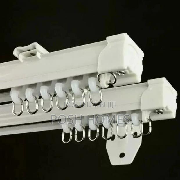 PVC Straight Curtain Rails