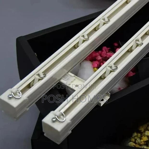 PVC Straight Curtain Rails