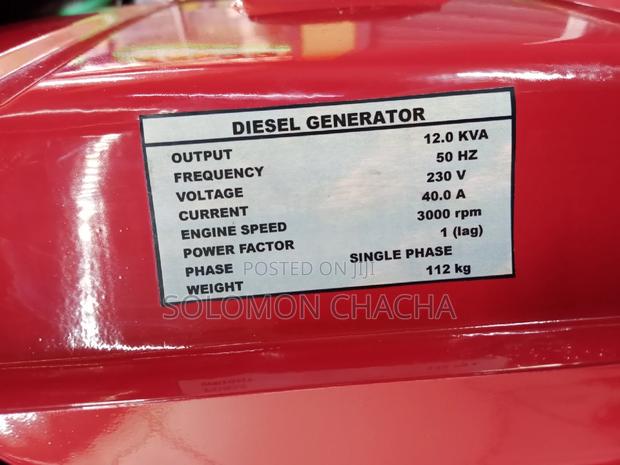 Kmax 12kva Keystart Gasoline Generator - thumbnail 4
