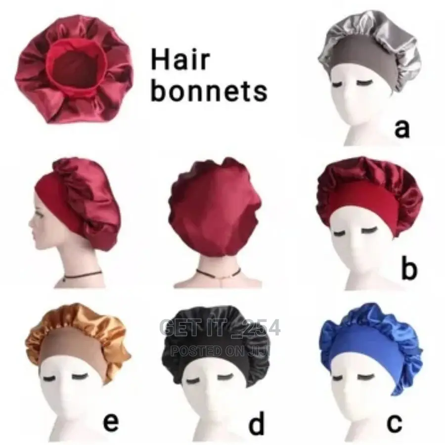Multiply Colours of Satin Hair Bonnet
