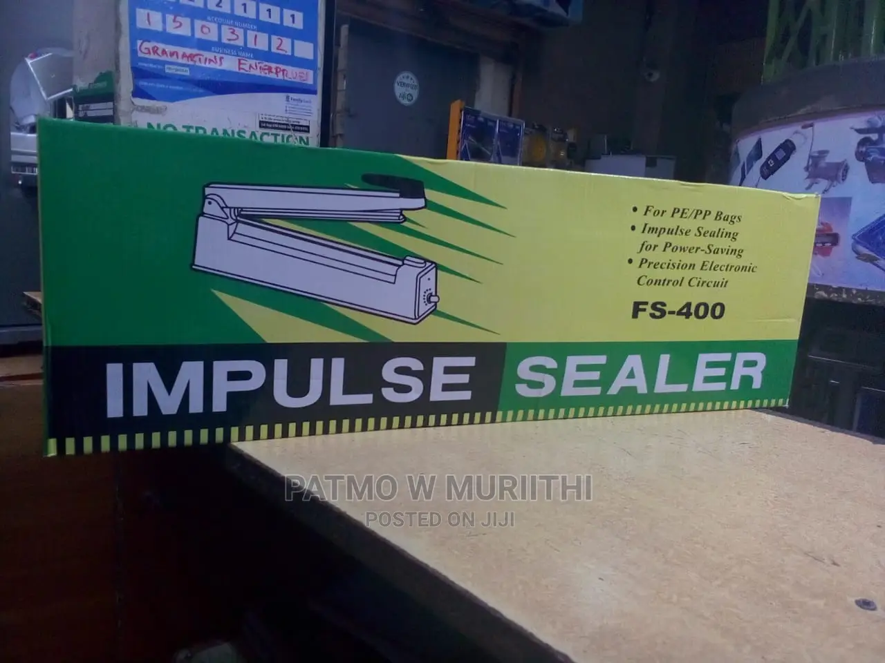 Impulse Sealer Fs-400