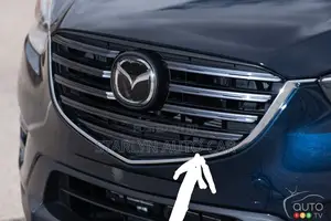Mazda CX-5 Grill Moulding