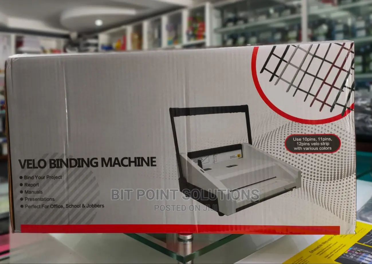 Binder Velo V30 Binding Machine in Nairobi Central Stationery, Bit