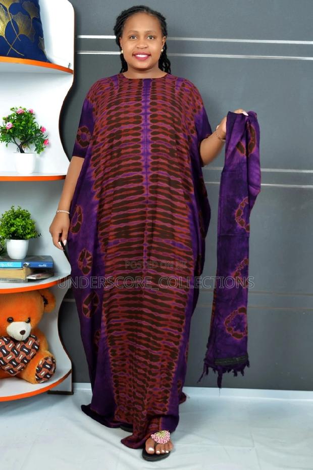 Plus Size Fitting Cotton Dera With Mutandio Set - main view