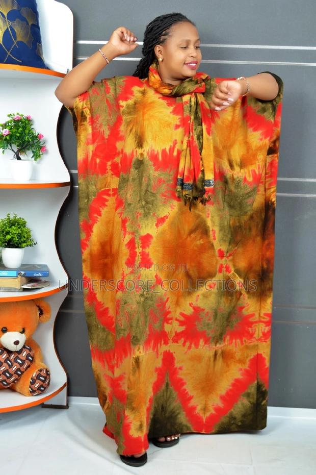 Plus Size Fitting Cotton Dera With Mutandio Set - thumbnail 4