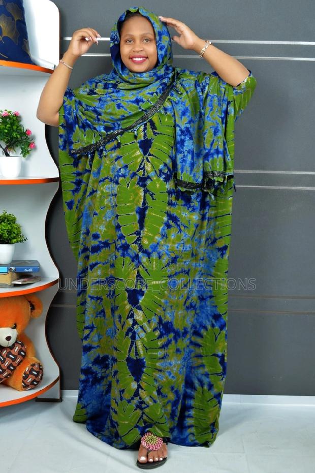 Plus Size Fitting Cotton Dera With Mutandio Set - thumbnail 3