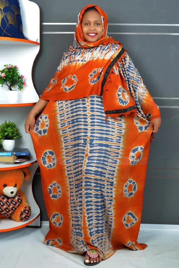 Plus Size Fitting Cotton Dera With Mutandio Set - thumbnail 6