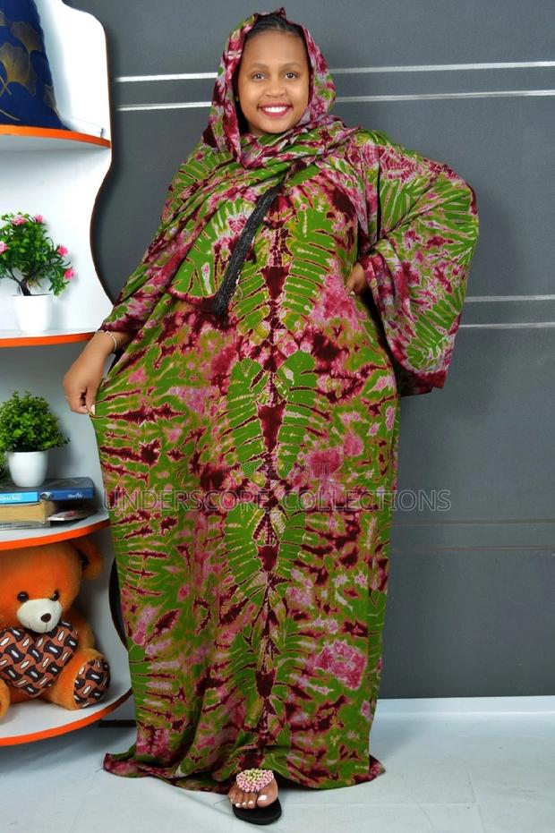 Plus Size Fitting Cotton Dera With Mutandio Set - thumbnail 11