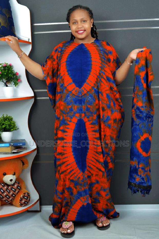 Plus Size Fitting Cotton Dera With Mutandio Set - thumbnail 12