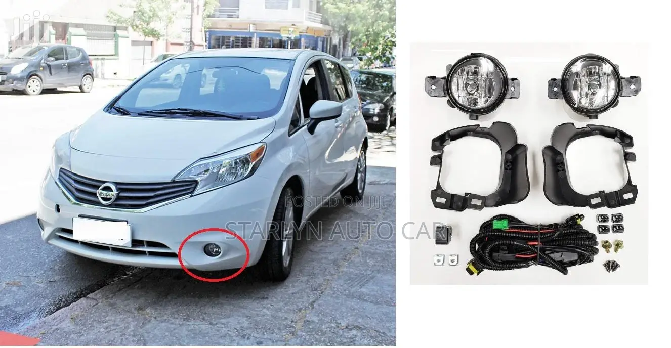 Foglights Nissan Note 2013