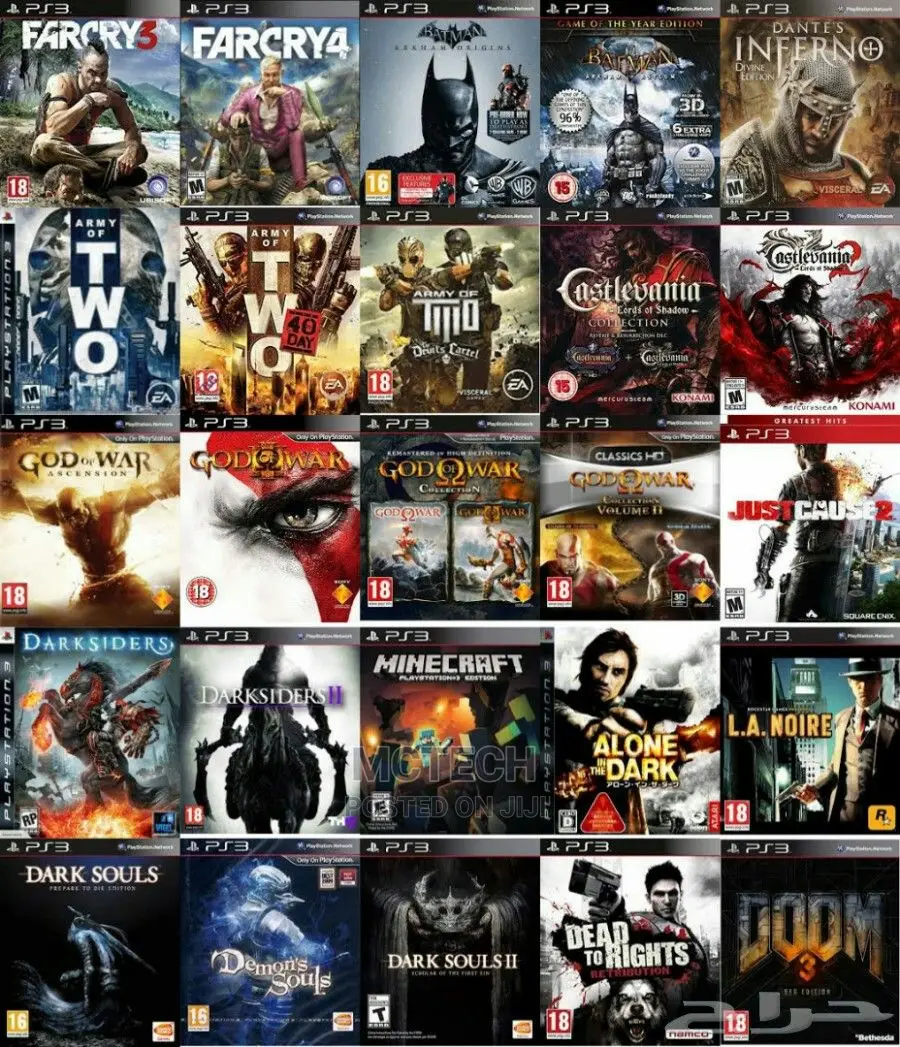 PS3 Chipped/Jailbreak Games
