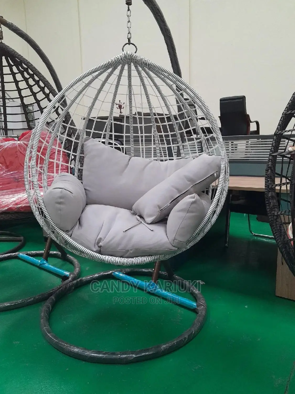 Spacious Balcony Swing