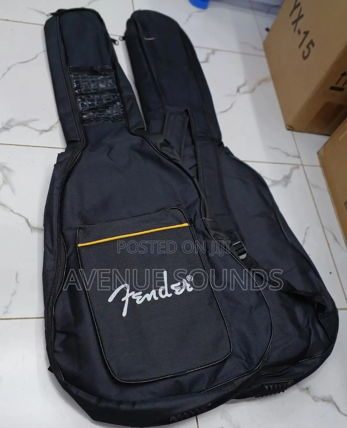 Black Padded 0.3 Inch Bass Guitar Bag, Soft Case