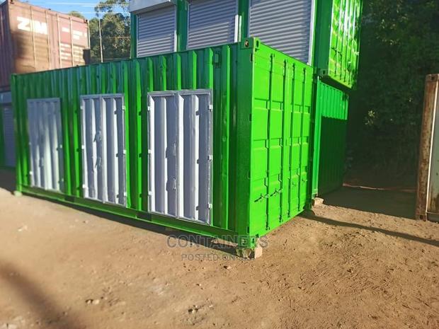 20ft Container Stalls (Roller Shutter or Cut Out)
