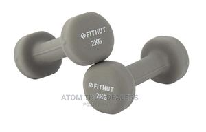 2kg Neoprene Dumbbells Brand New - thumbnail 2