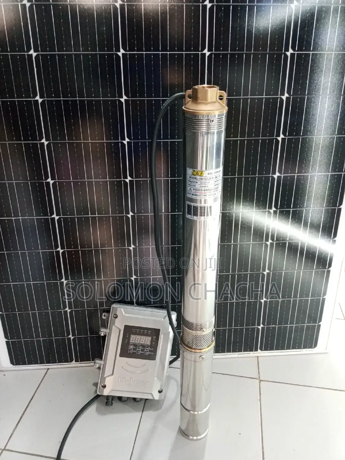 Kunda 90m Head Solar Pump 750w Outlet 1inch