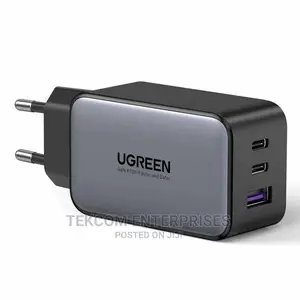 UGREEN USB-A+2*USB-C 65W Gan Tech Fast Charger