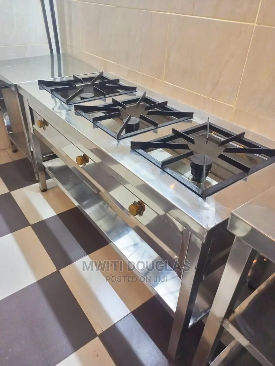 Gas Cooker Three Burner