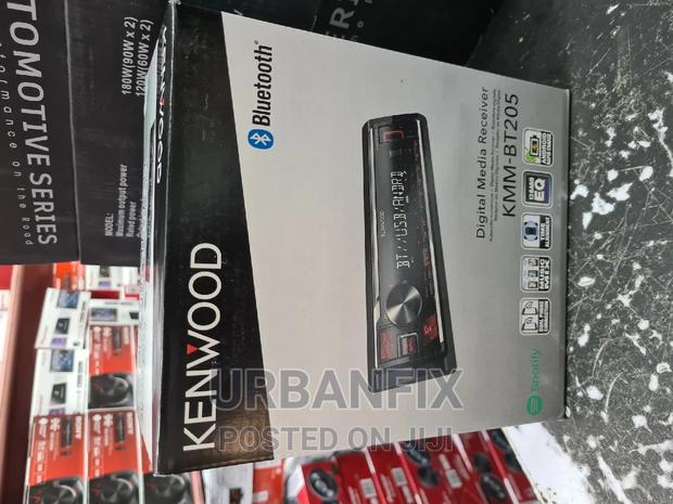 Kenwood Car Radio With Bluetooth, Usb, Aux