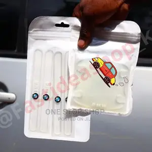 4pcs BMW Branded Scratch Guard Door Hand Stickers