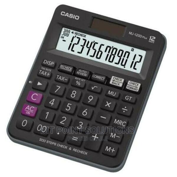 Casio Mj 120D Plus Calculator Mj120d Plus - main view