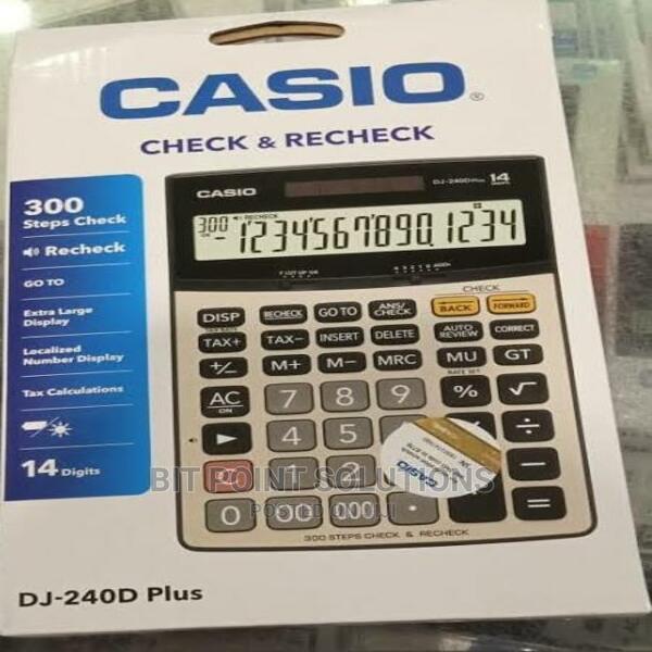 Casio Dj 240D Plus Calculator Dj240d ✓ - main view