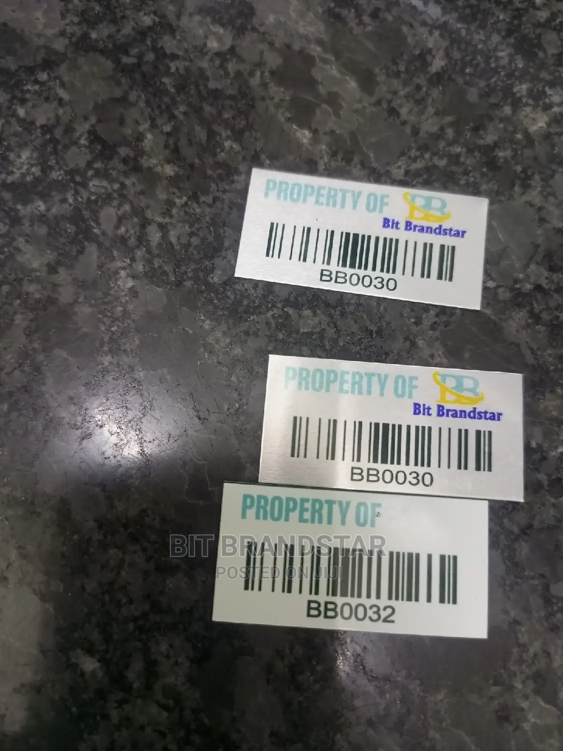 Aluminum Asset Tags