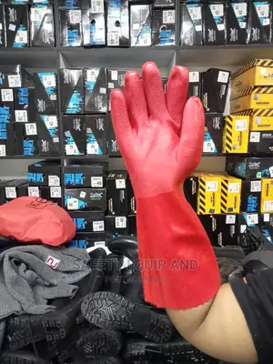 Red Pvc Rubber Groves